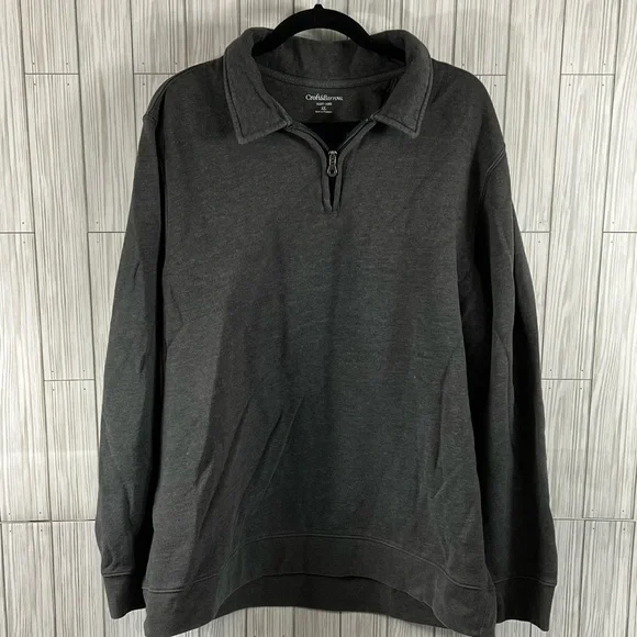 Croft & Barrow 1/4 Zip Pullover - Picture 1 of 5
